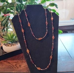 Beautiful vintage beaded necklace